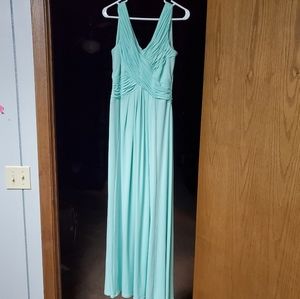 Teal/aqua formal dress